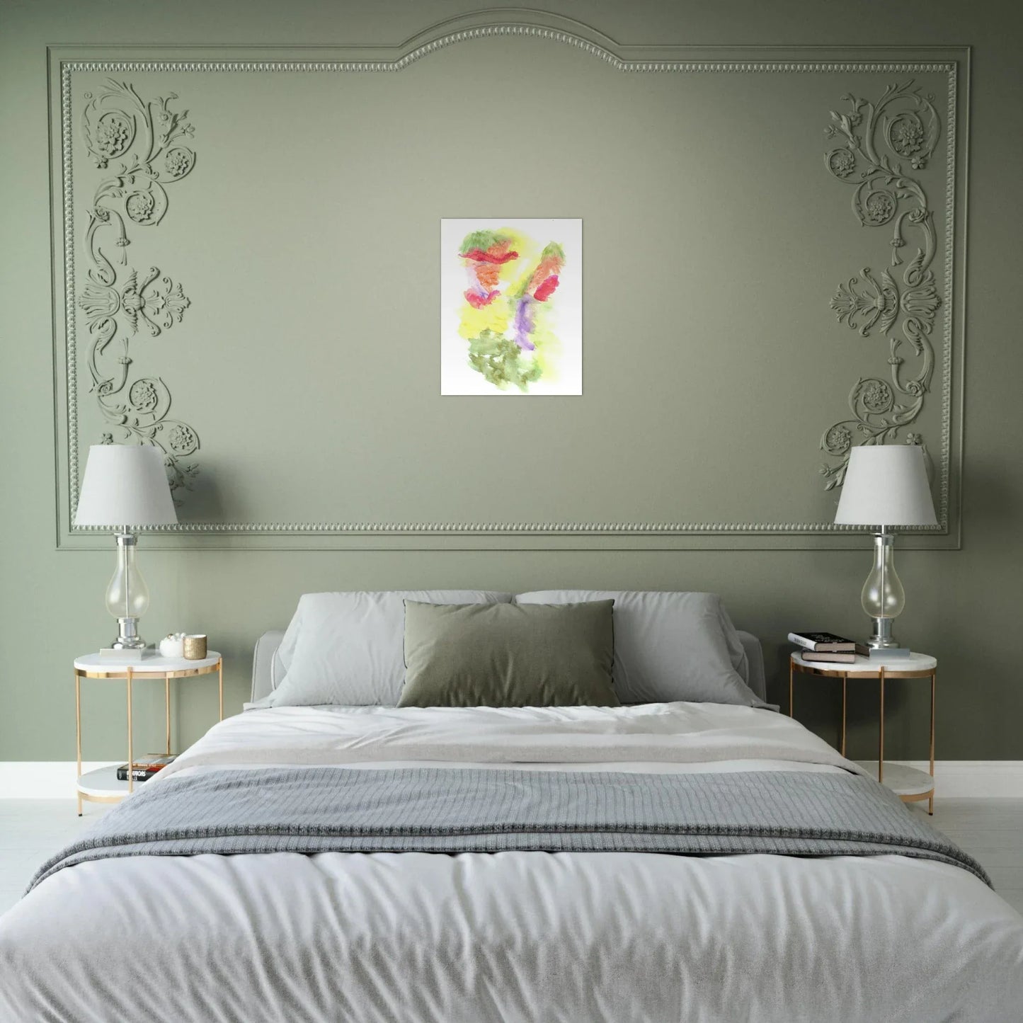 Affiche Iris Sépia - Laure Leprince - Artiste Peintre