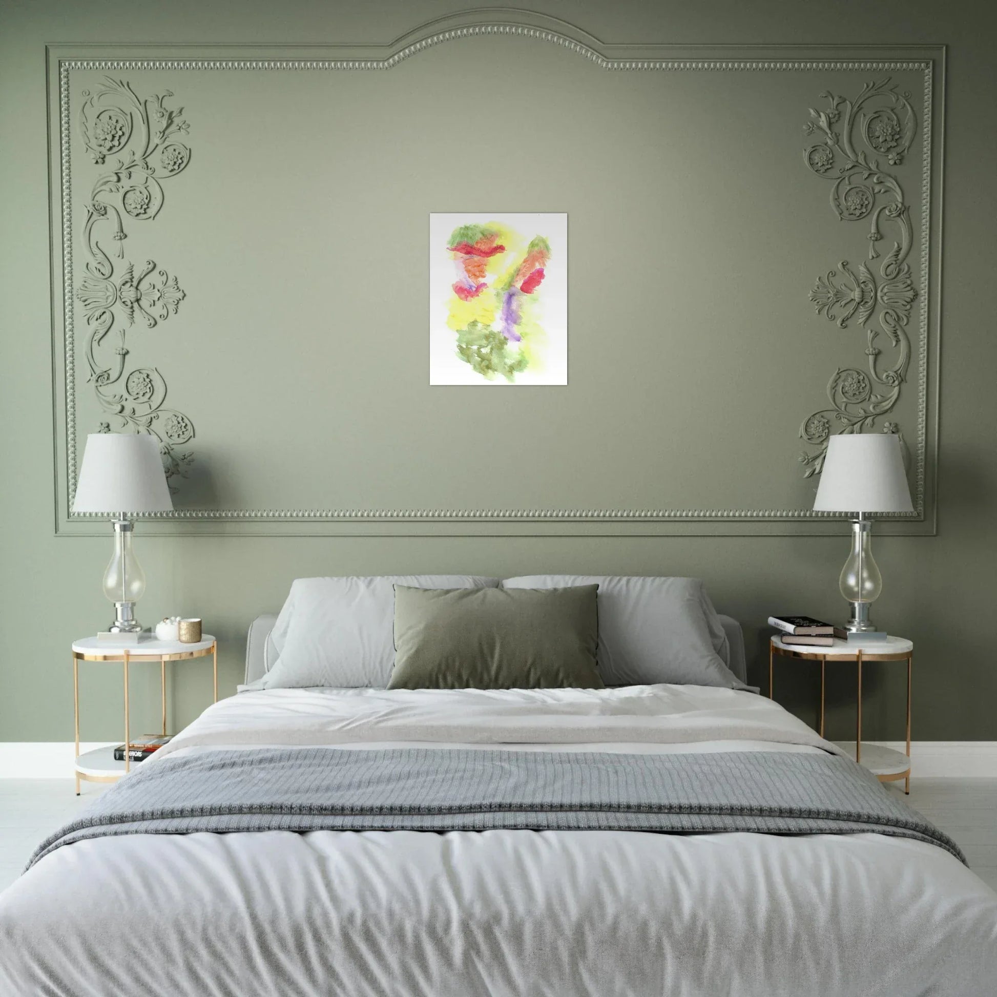 Affiche Iris Sépia - Laure Leprince - Artiste Peintre