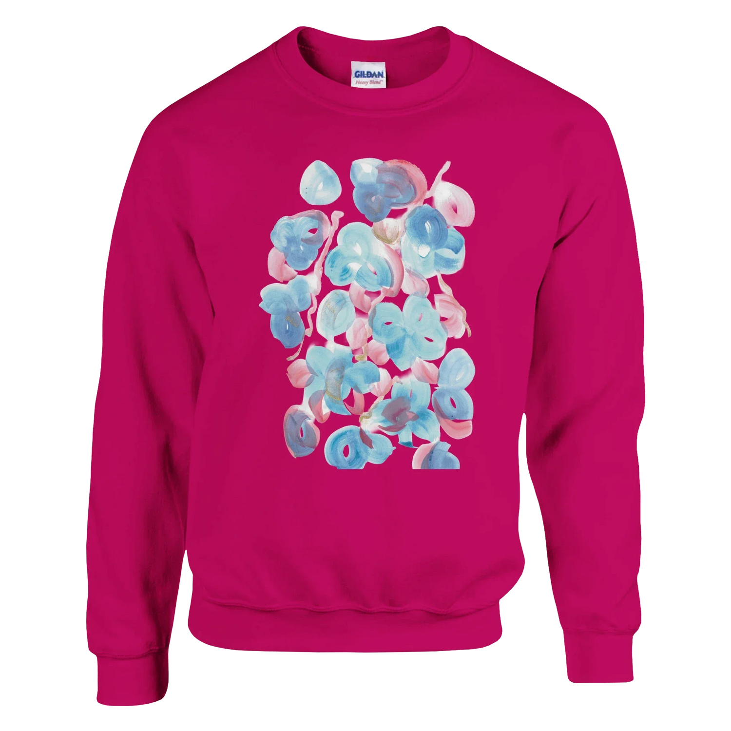 Sweatshirt Unisexe Classique Masque – Impression Artistique Multicolore - Laure Leprince - Artiste Peintre