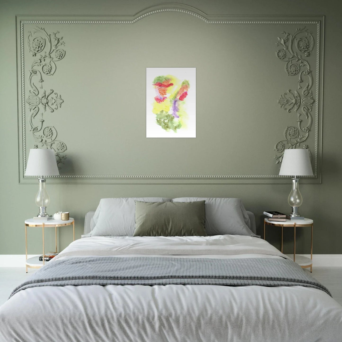 Affiche Iris Sépia - Laure Leprince - Artiste Peintre