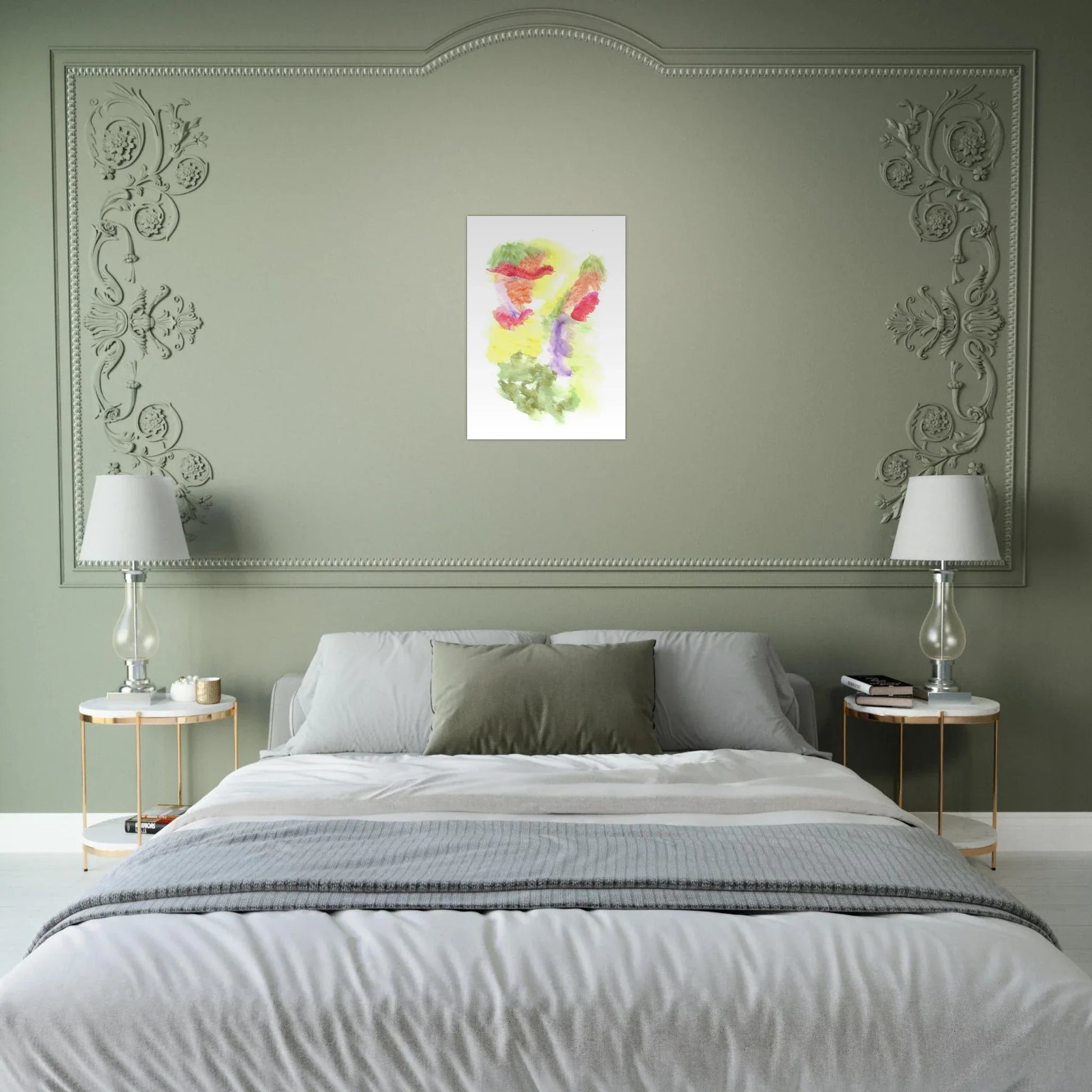 Affiche Iris Sépia - Laure Leprince - Artiste Peintre