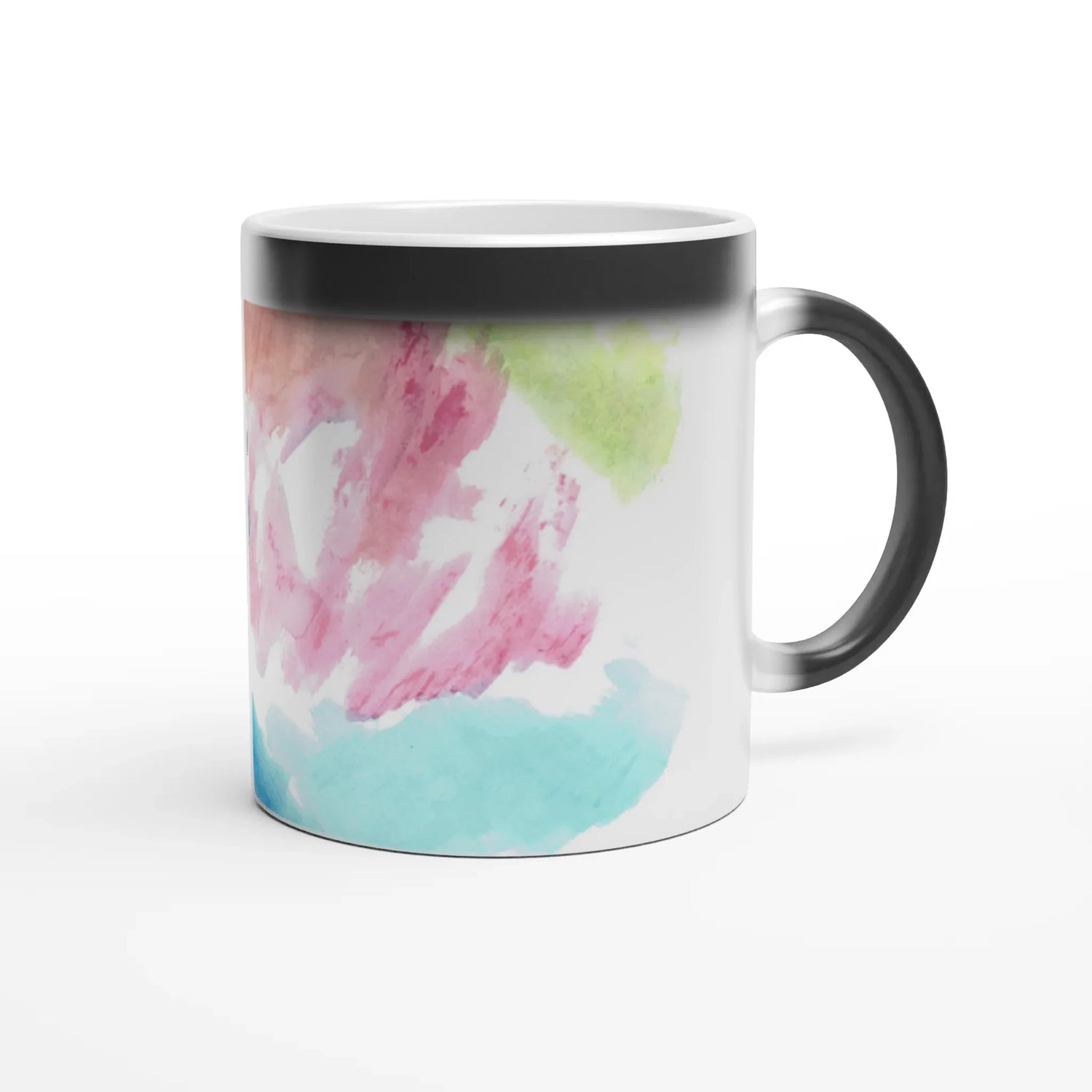 Mug magique en céramique 325 ml Aurore Pastel – Révèlez votre motif à la chaleur - Laure Leprince - Artiste Peintre