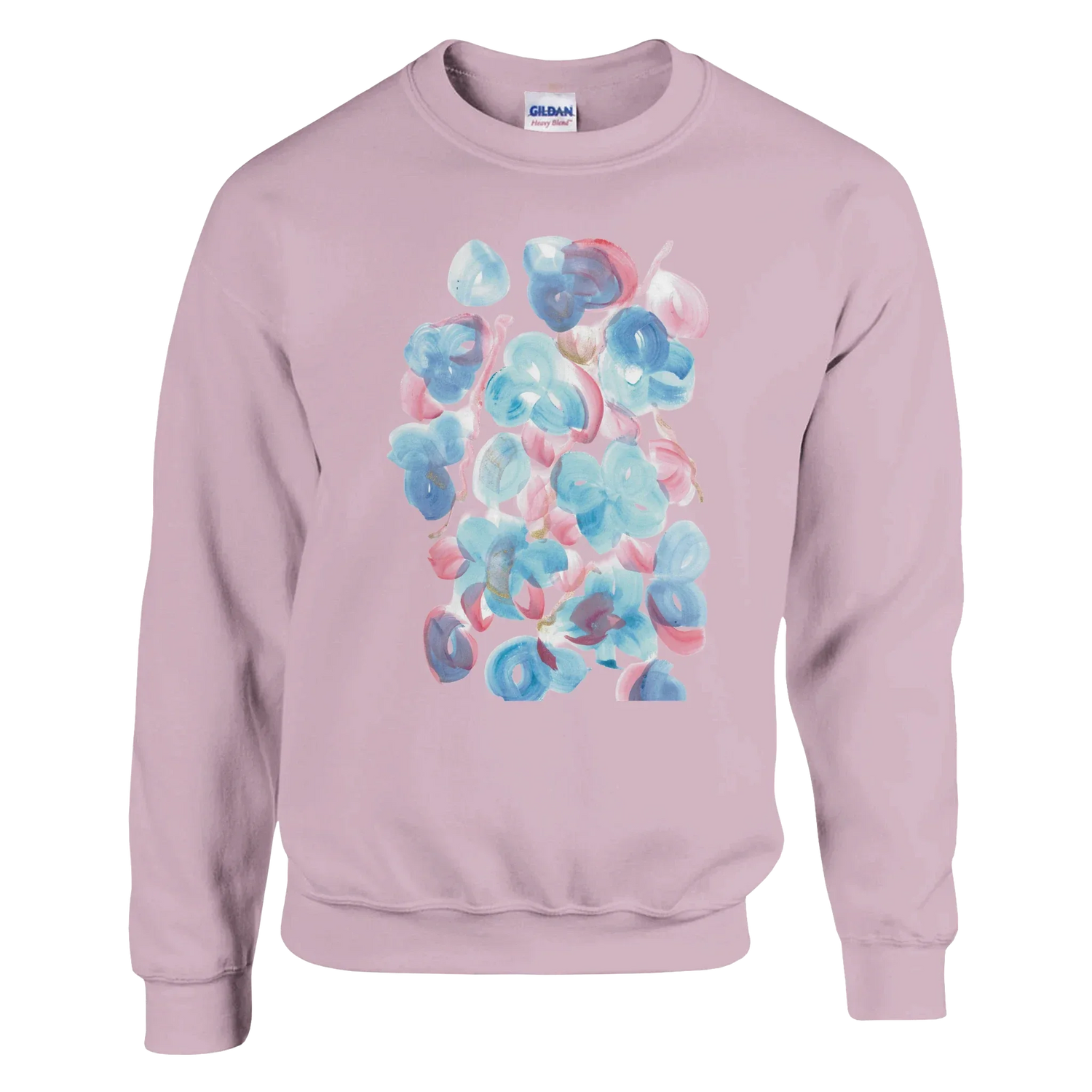Sweatshirt Unisexe Classique Masque – Impression Artistique Multicolore - Laure Leprince - Artiste Peintre