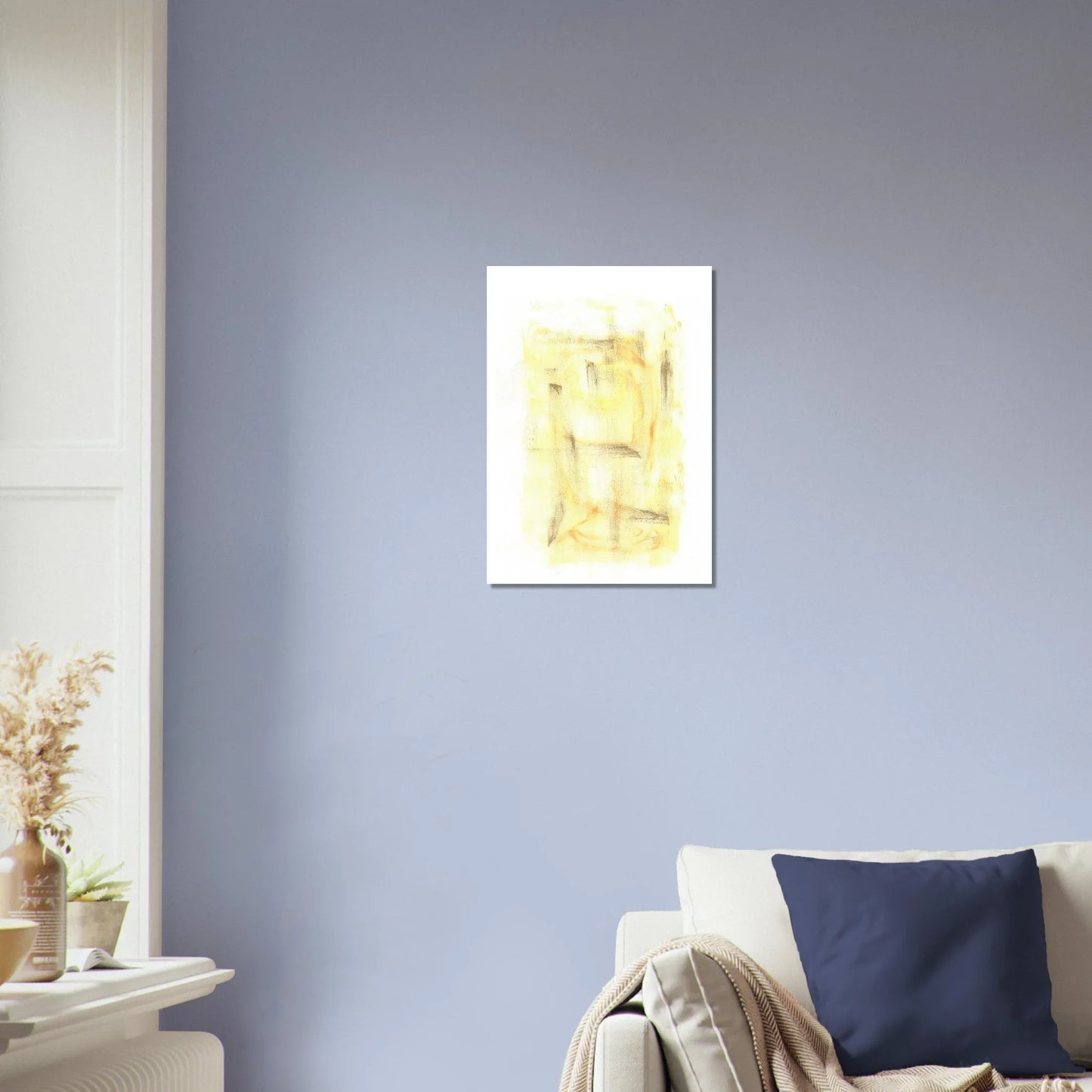 Affiche premium sur papier mat Golden Haze Art mural de qualité supérieure - Laure Leprince - Artiste Peintre