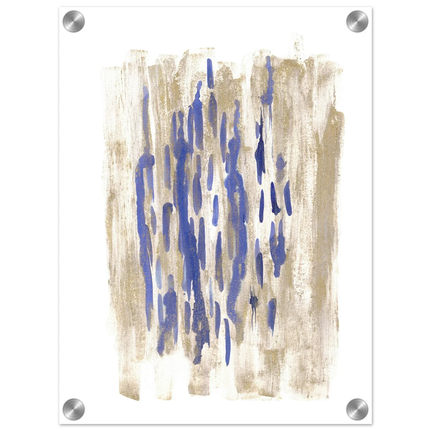 Impression sur acrylique brillante Golden Drip | Art contemporain par Laure Leprince - Laure Leprince - Artiste Peintre