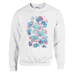 Sweatshirt Unisexe Classique Masque – Impression Artistique Multicolore - Laure Leprince - Artiste Peintre