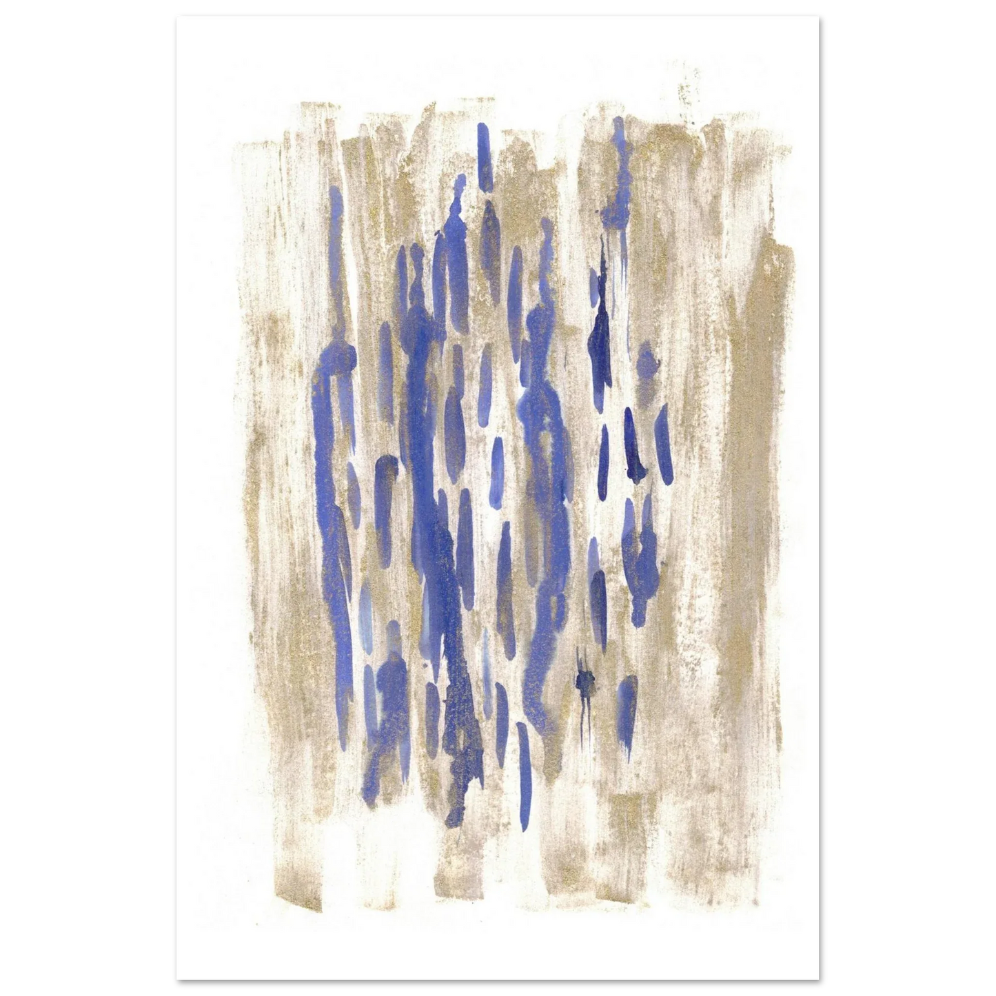 Premium Matte Paper Poster Aquarelle Originale RDJ3-17 - Laure Leprince - Artiste Peintre