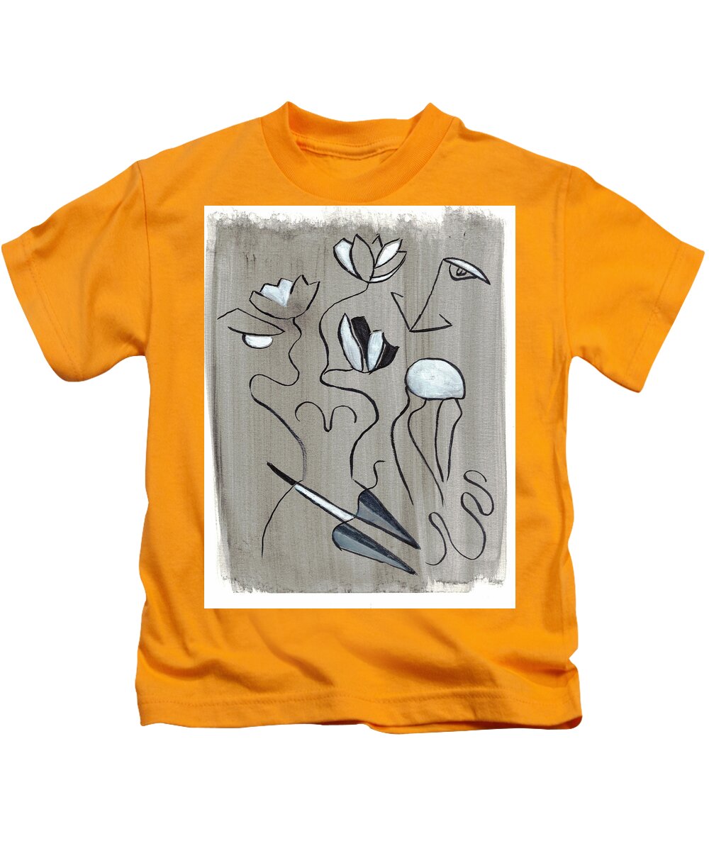 Femme Lotus - Kids T-Shirt