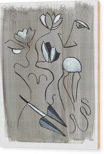 Femme Lotus - Wood Print