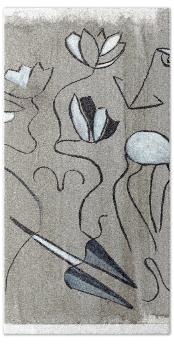 Femme Lotus - Beach Towel