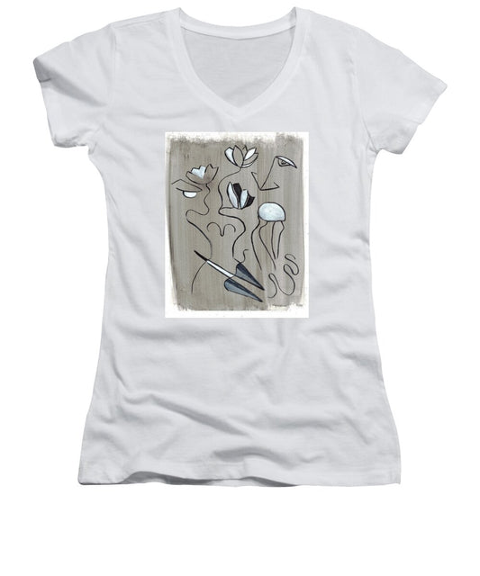 Femme Lotus - Women's V-Neck