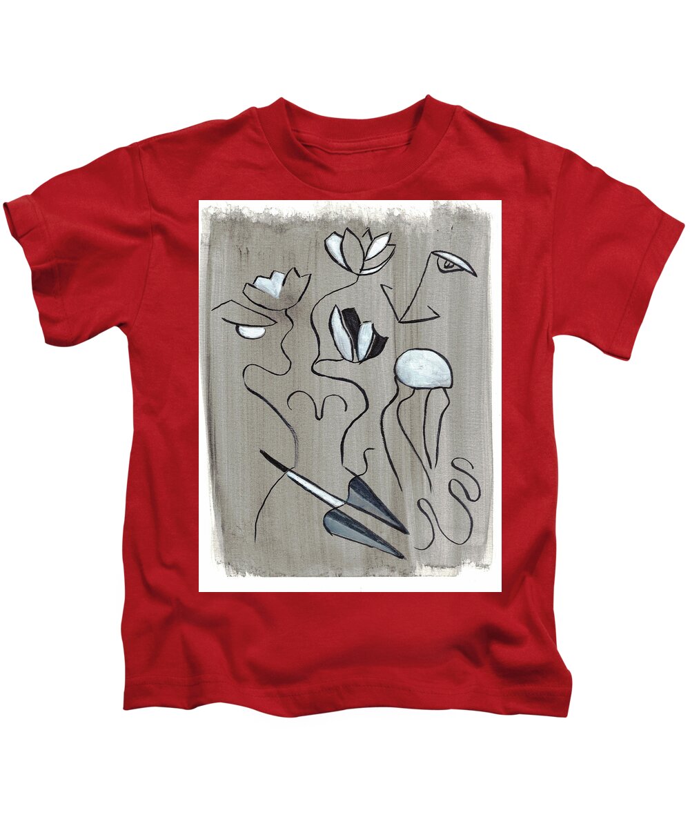 Femme Lotus - Kids T-Shirt