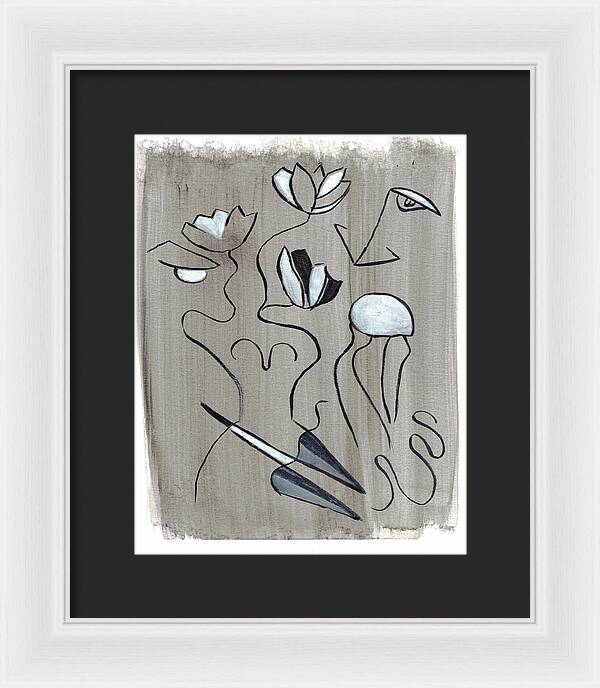 Femme Lotus - Framed Print