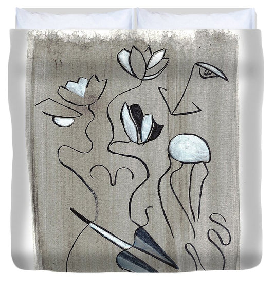 Femme Lotus - Duvet Cover
