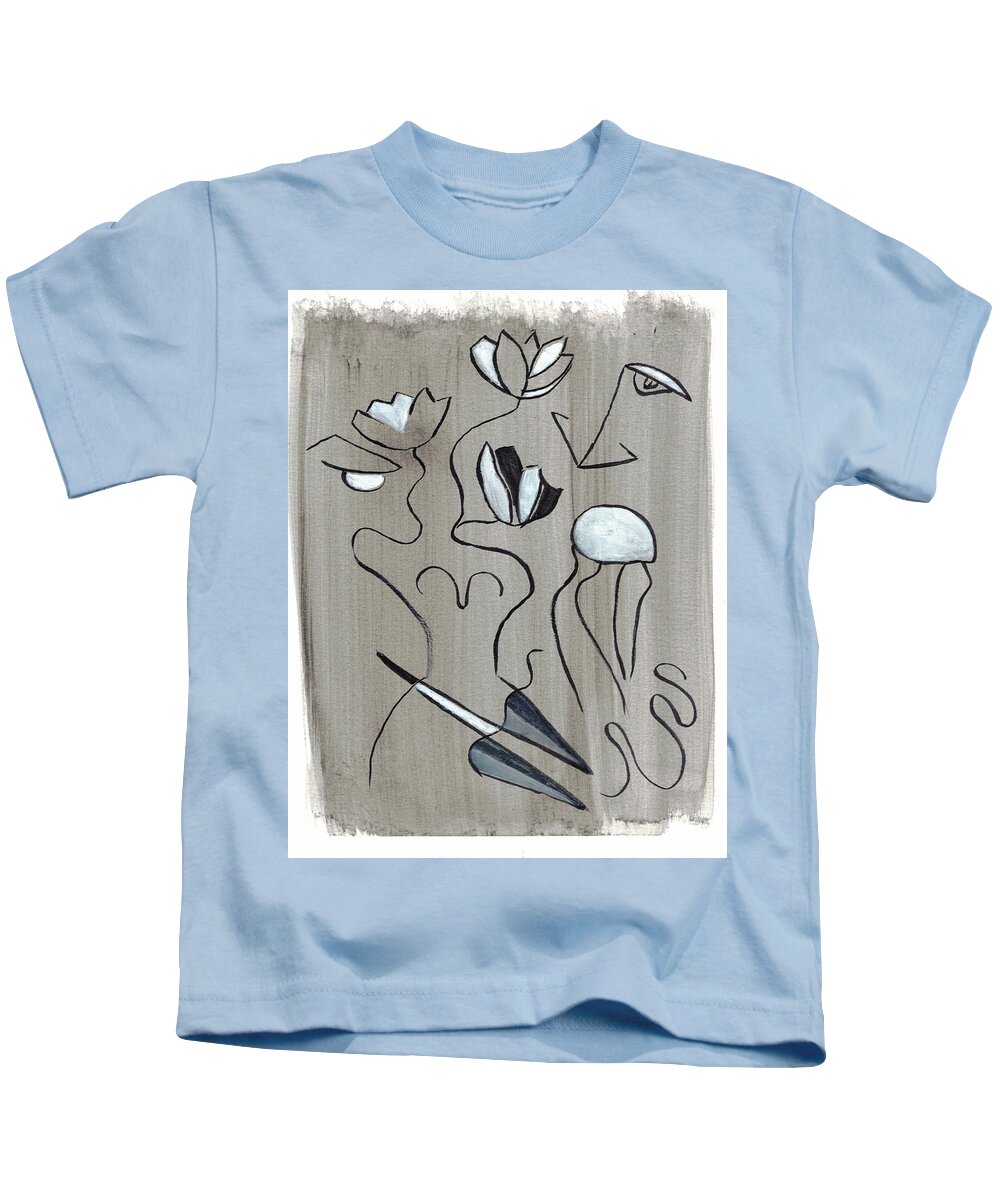 Femme Lotus - Kids T-Shirt