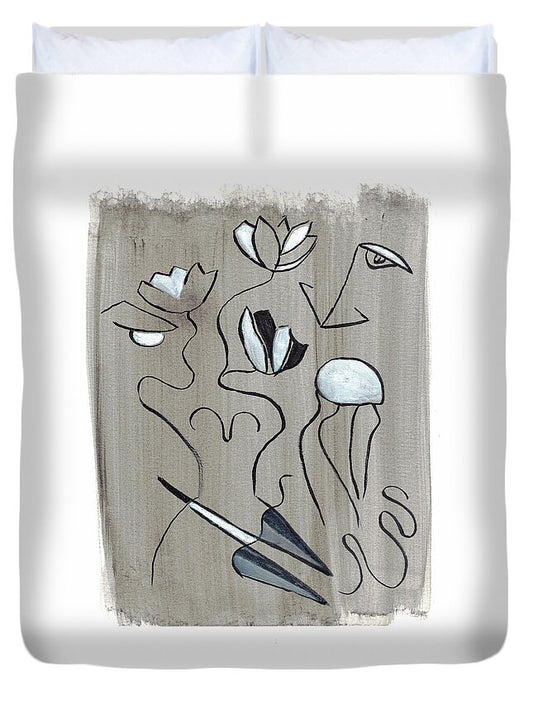 Femme Lotus - Duvet Cover