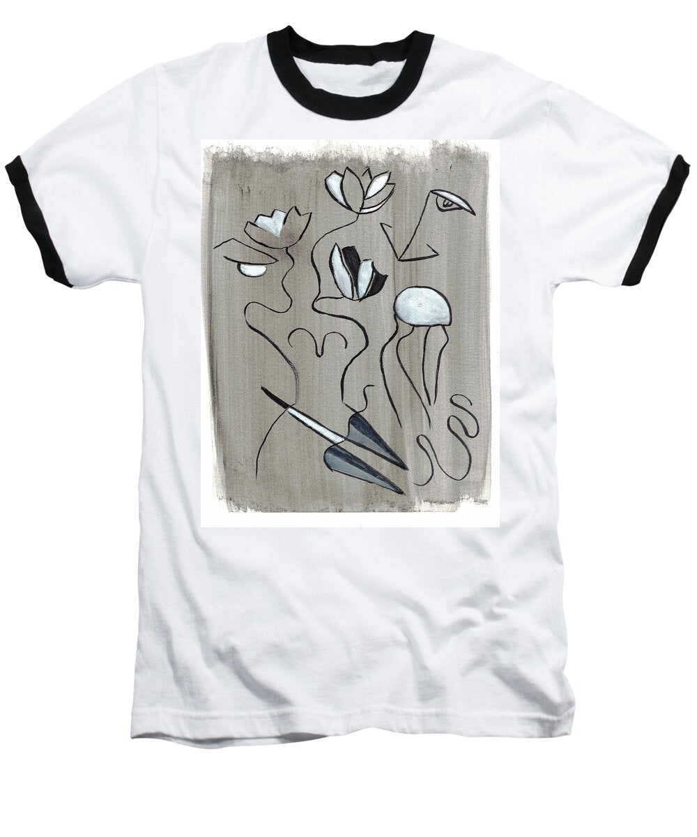 Femme Lotus - Baseball T-Shirt