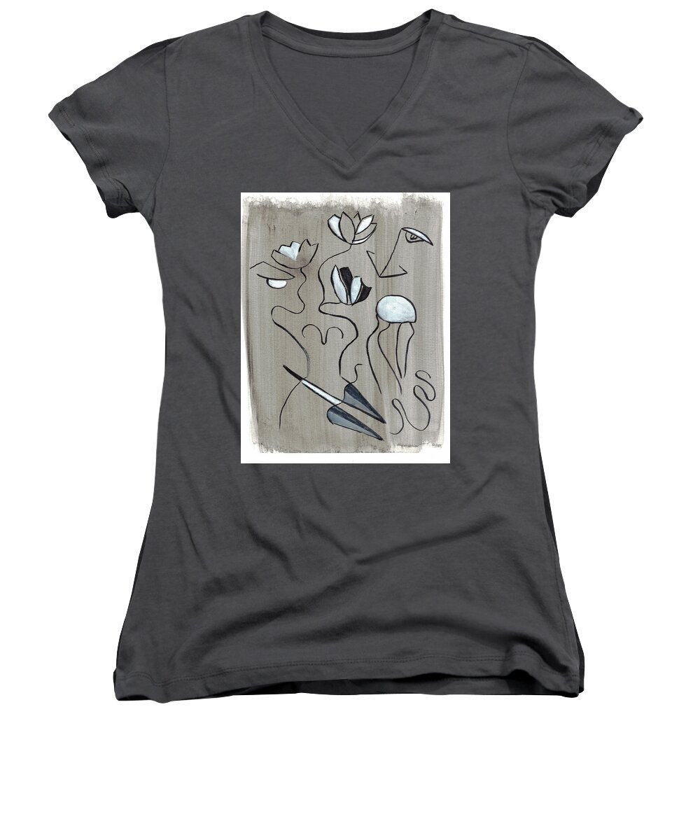 Femme Lotus - Women's V-Neck