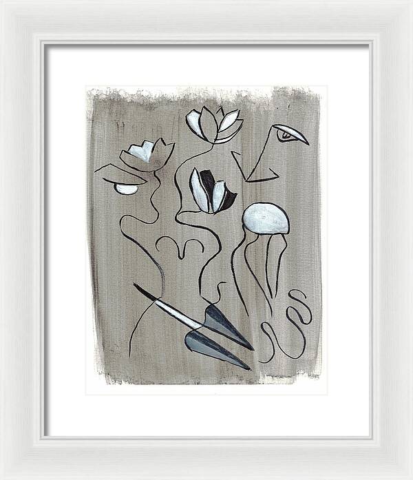 Femme Lotus - Framed Print