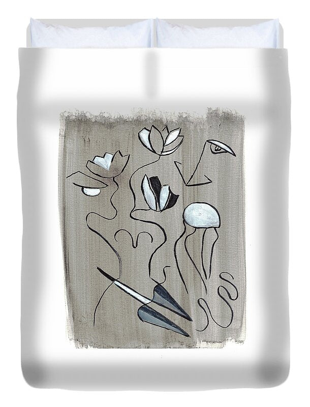 Femme Lotus - Duvet Cover