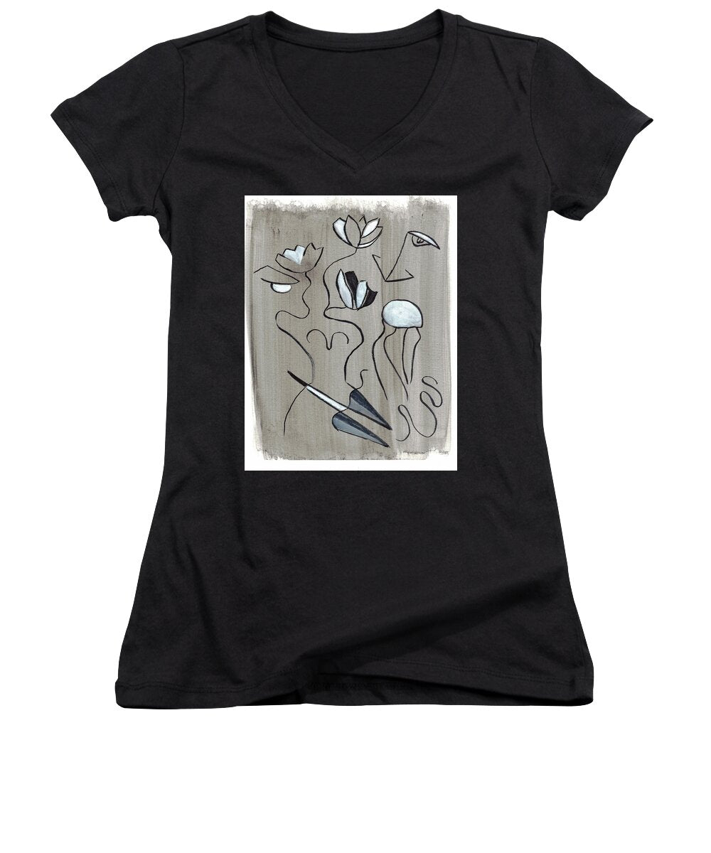 Femme Lotus - Women's V-Neck