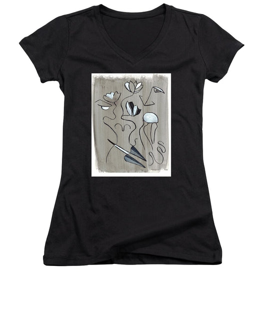 Femme Lotus - Women's V-Neck
