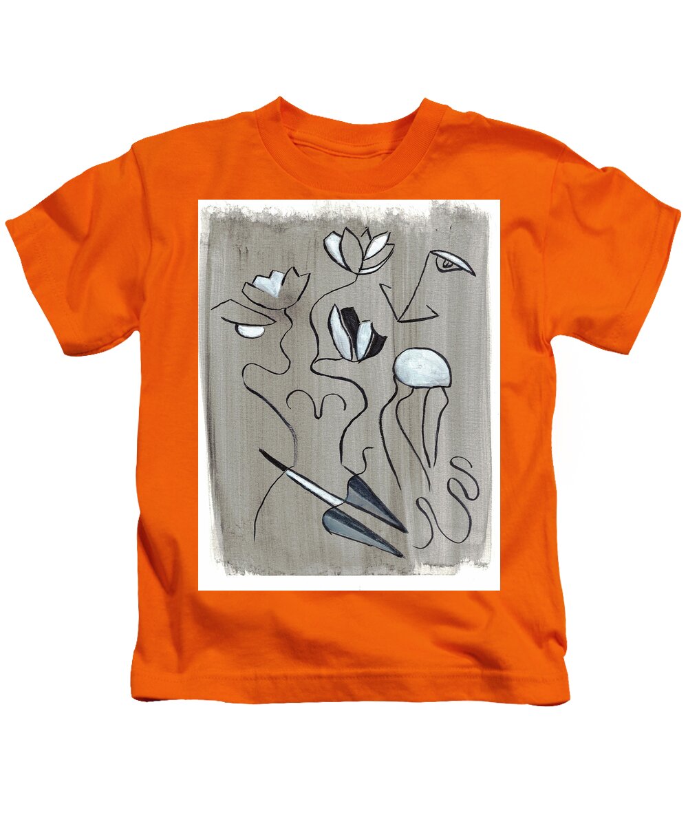 Femme Lotus - Kids T-Shirt