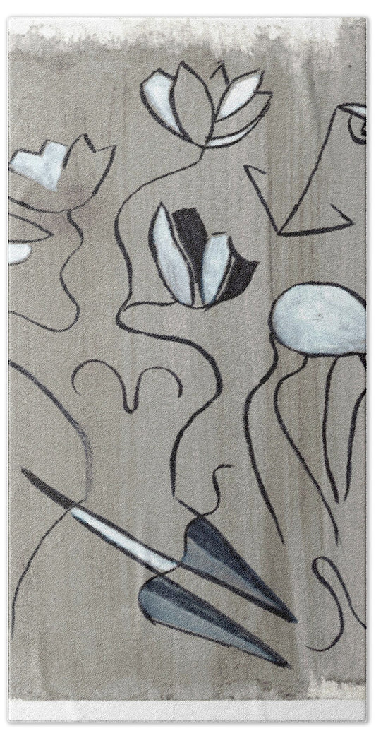 Femme Lotus - Bath Towel