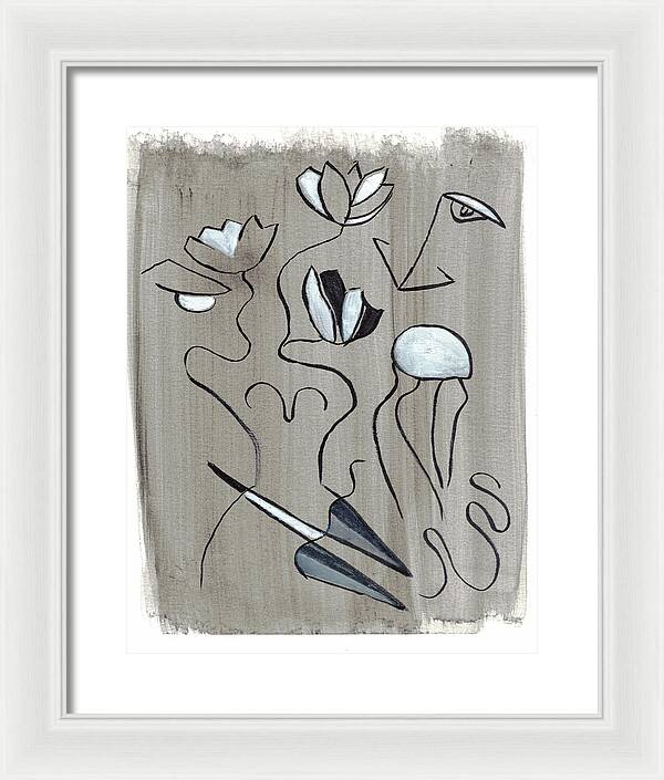 Femme Lotus - Framed Print