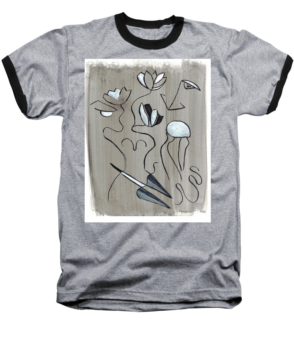 Femme Lotus - Baseball T-Shirt