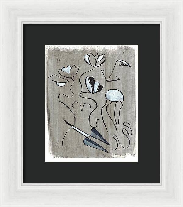 Femme Lotus - Framed Print