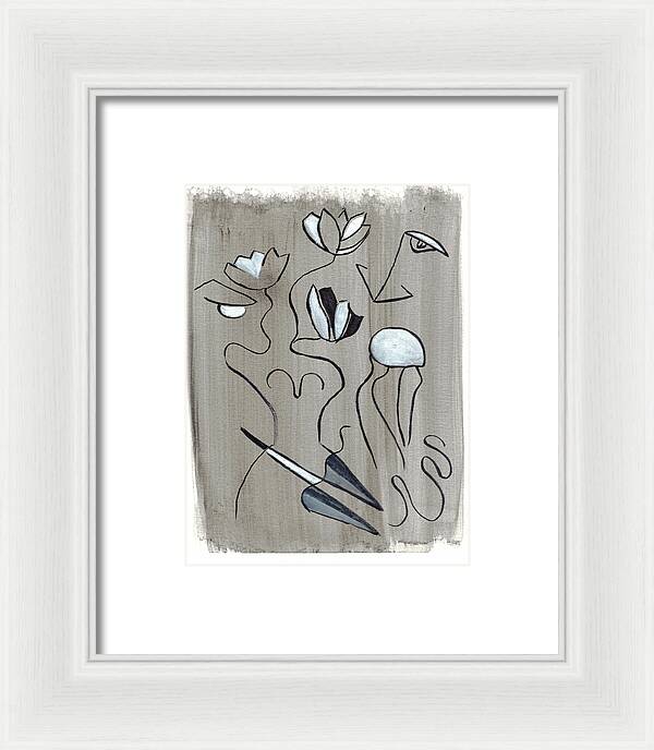 Femme Lotus - Framed Print