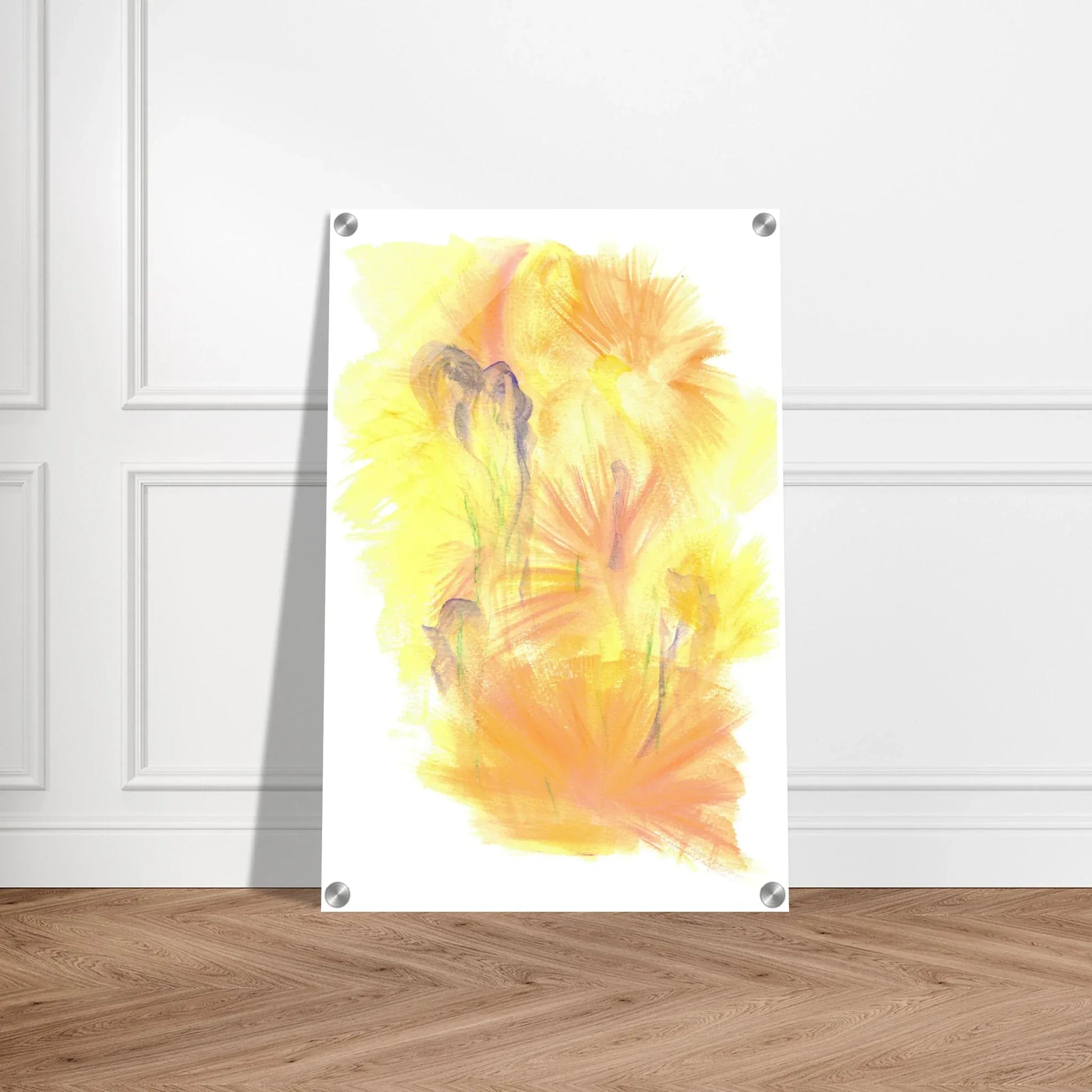 Impression sur acrylique brillante Sun Whisper | Art contemporain par Laure Leprince - Laure Leprince - Artiste Peintre