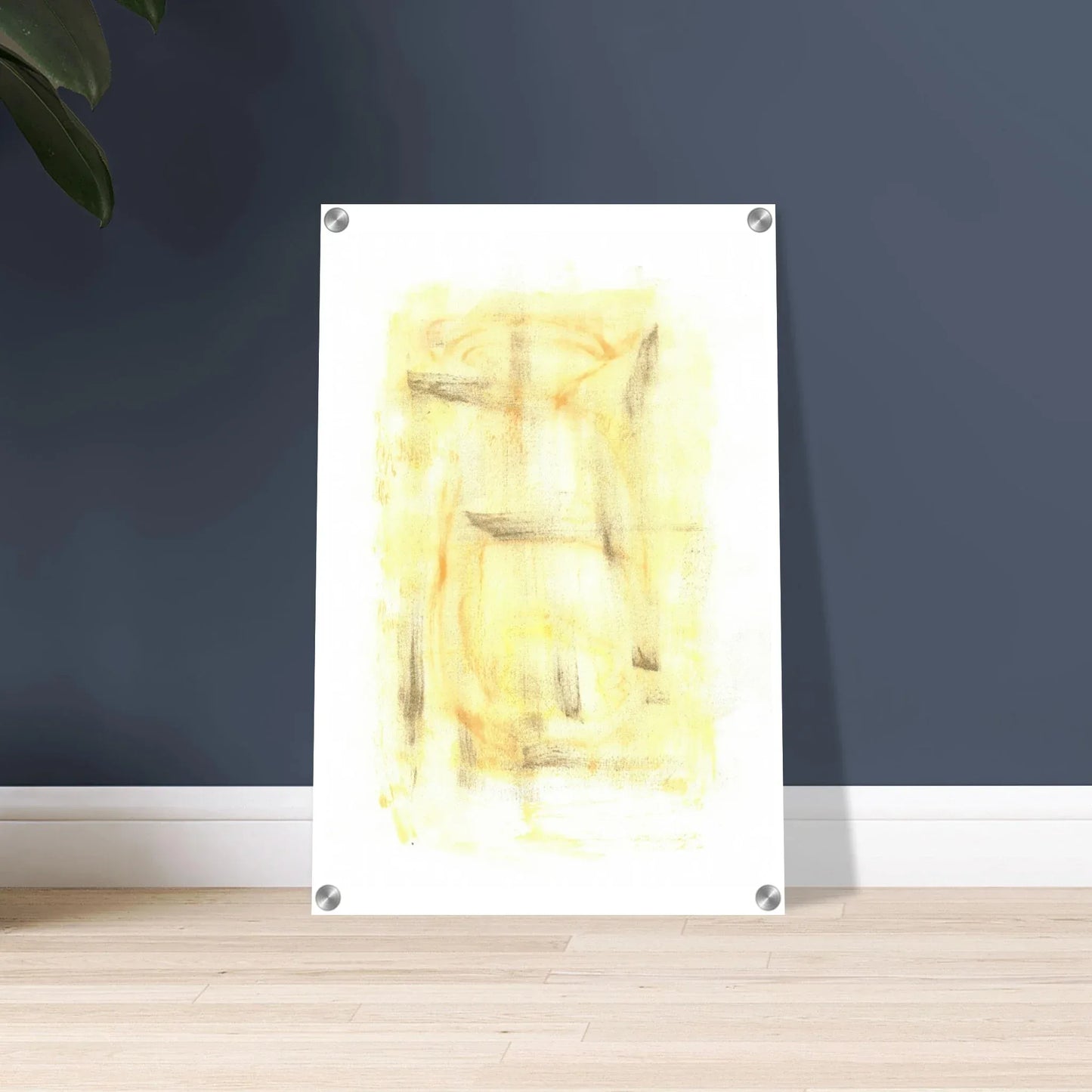Impression sur acrylique brillante Golden Haze | Art contemporain par Laure Leprince - Laure Leprince - Artiste Peintre