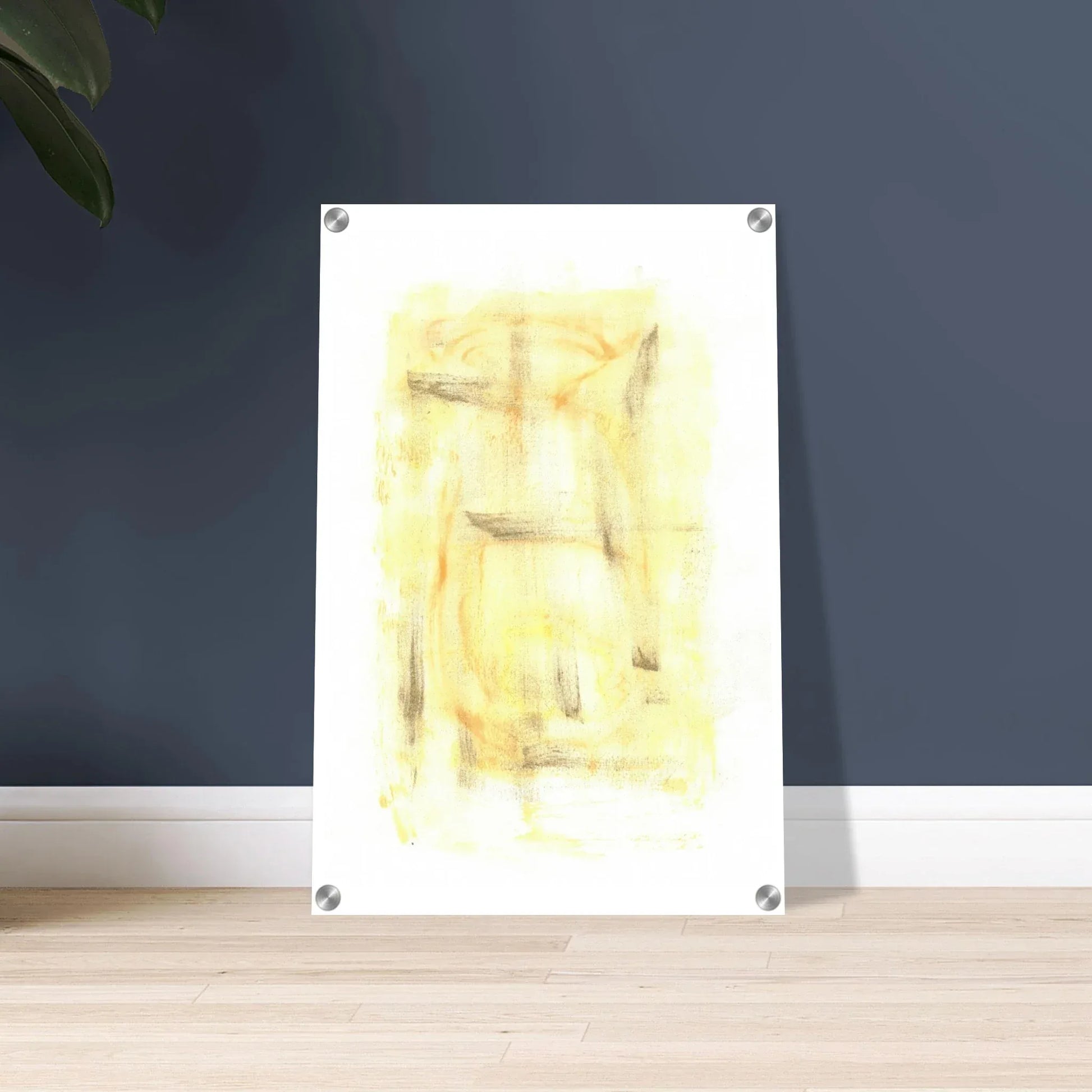 Impression sur acrylique brillante Golden Haze | Art contemporain par Laure Leprince - Laure Leprince - Artiste Peintre