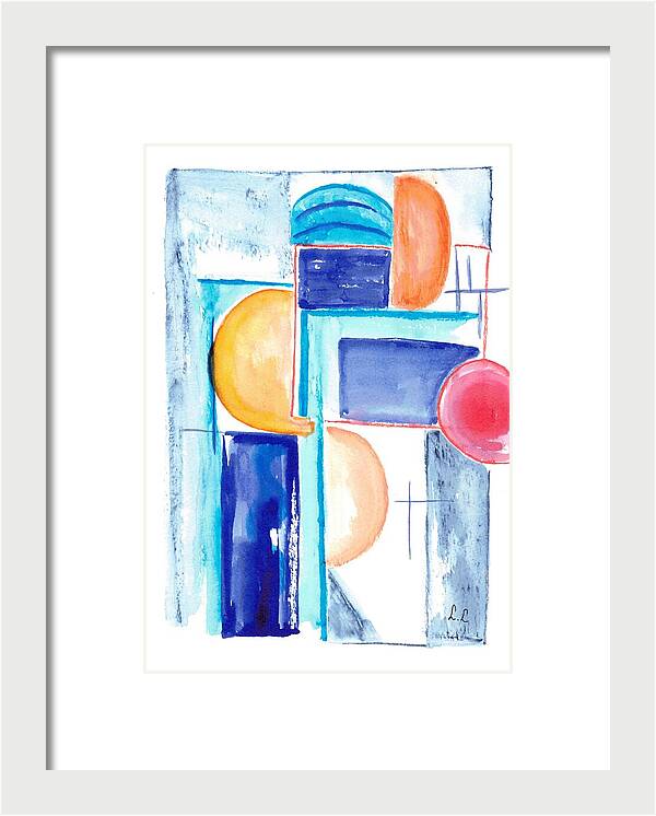 Architecture Solaire - Framed Print