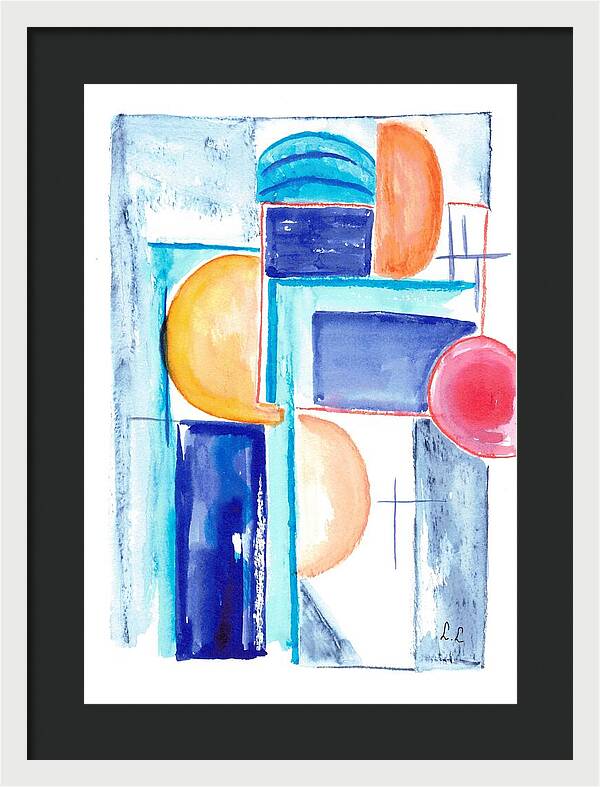 Architecture Solaire - Framed Print
