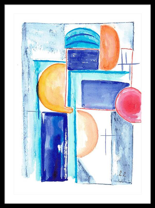 Architecture Solaire - Framed Print