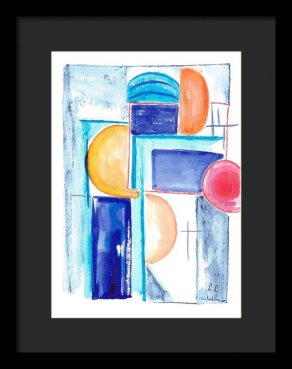 Architecture Solaire - Framed Print