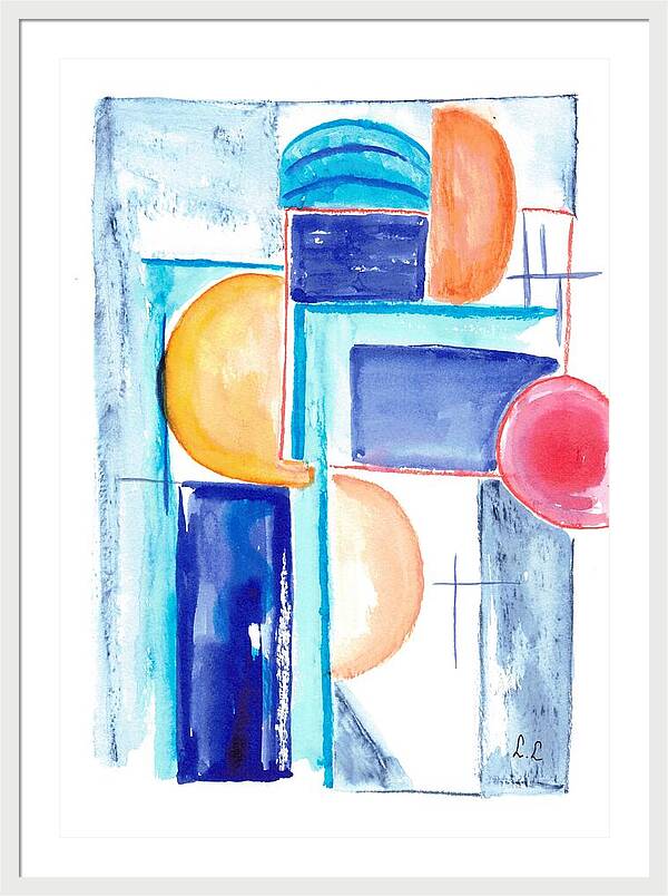 Architecture Solaire - Framed Print