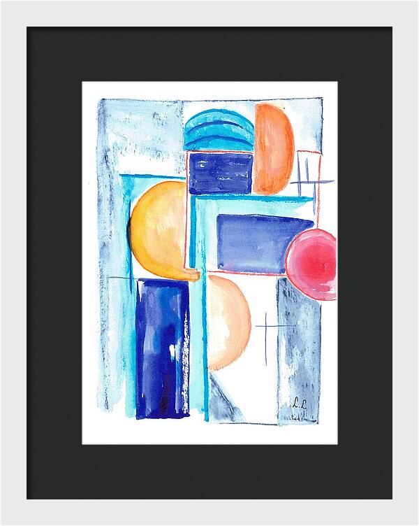 Architecture Solaire - Framed Print