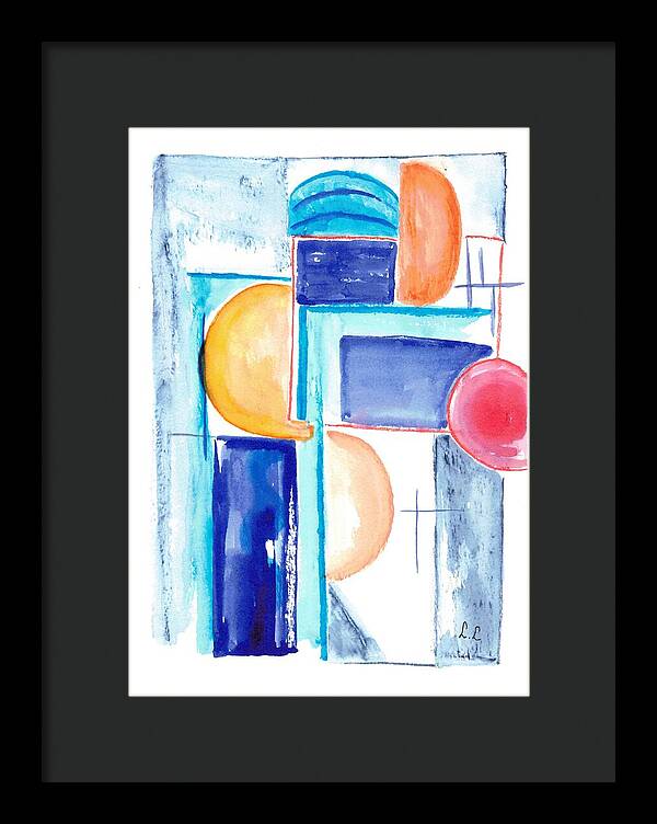 Architecture Solaire - Framed Print