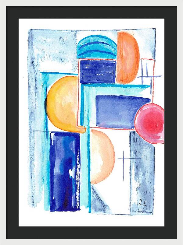 Architecture Solaire - Framed Print