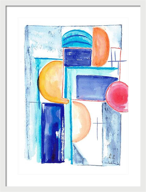 Architecture Solaire - Framed Print