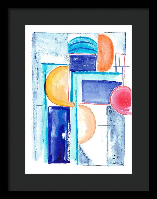 Architecture Solaire - Framed Print