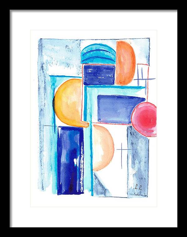 Architecture Solaire - Framed Print