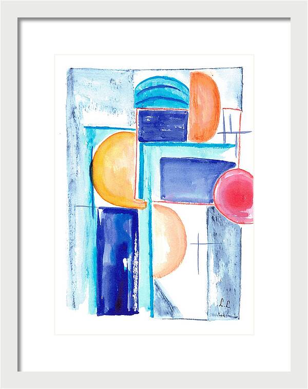 Architecture Solaire - Framed Print