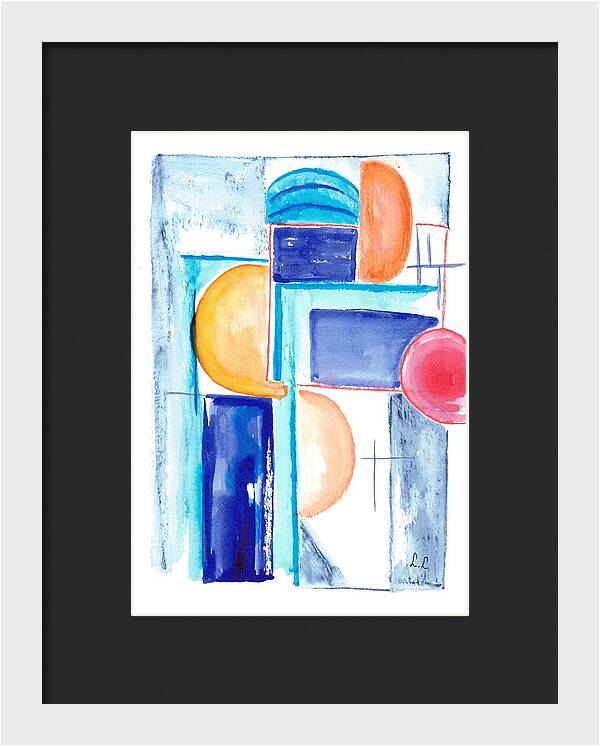 Architecture Solaire - Framed Print