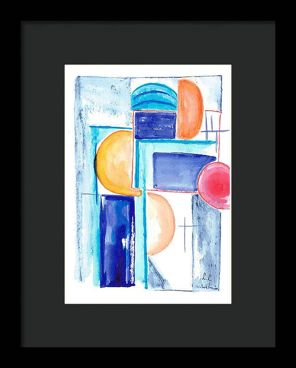 Architecture Solaire - Framed Print