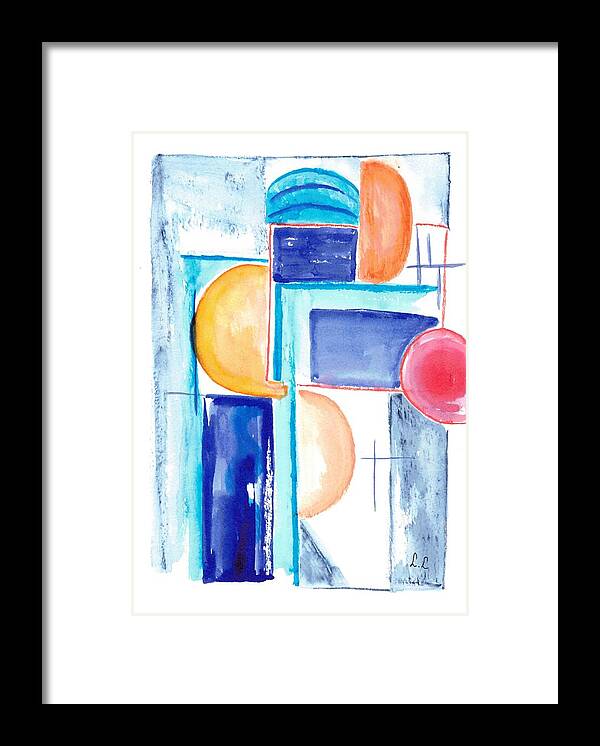 Architecture Solaire - Framed Print